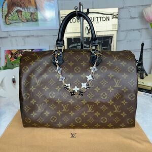 Louis Vuitton Speedy 35 Vintage Custom dyed leather CUTE